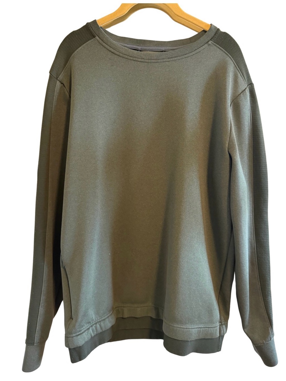 All In Motion Men's Olive Crewneck Sweater